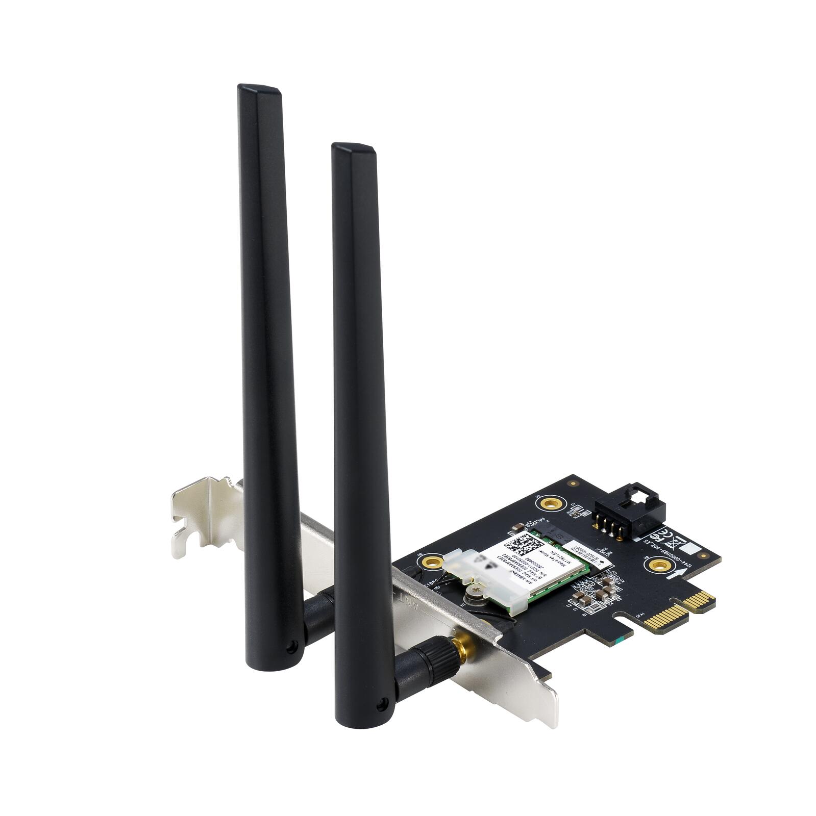 ASUS PCE-AX1800 Netzwerkadapter (AX1800 Dual Band PCI-E WiFi 6 (802.11ax). Bluetooth 5.2, WPA3-Netzwerksicherheit, OFDMA