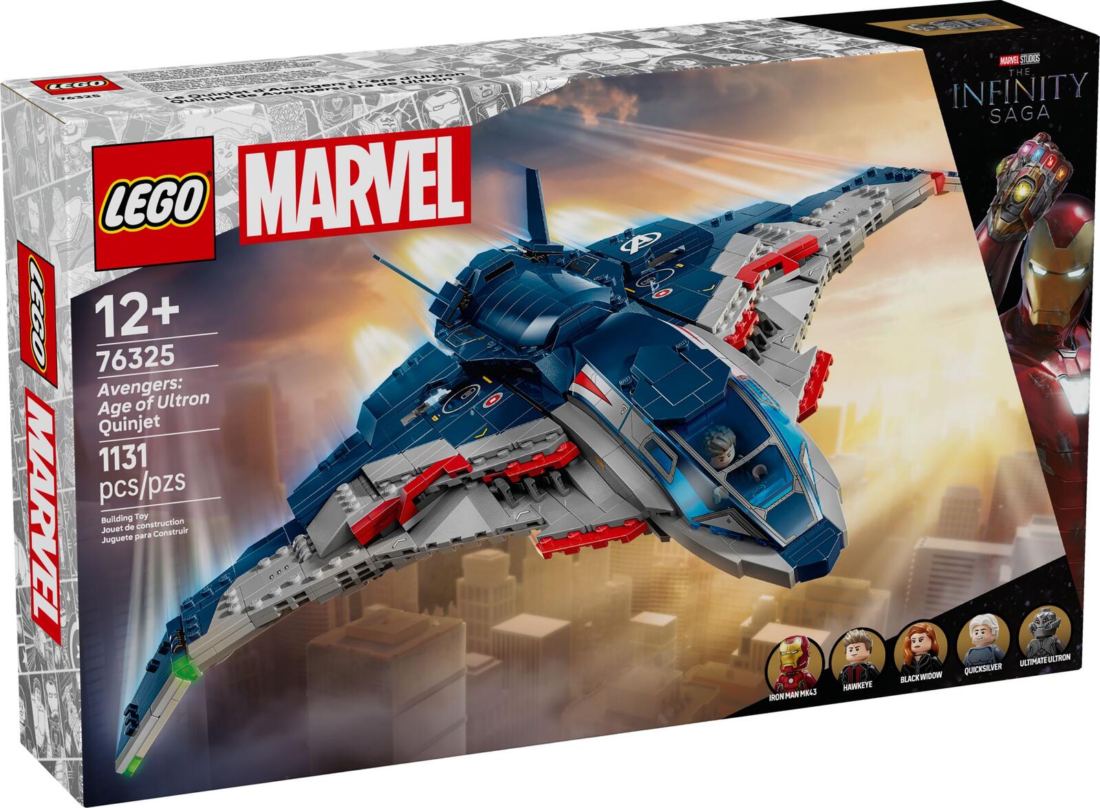 LEGO® Super Heroes 76325 Avengers: Age of Ultron Quinjet