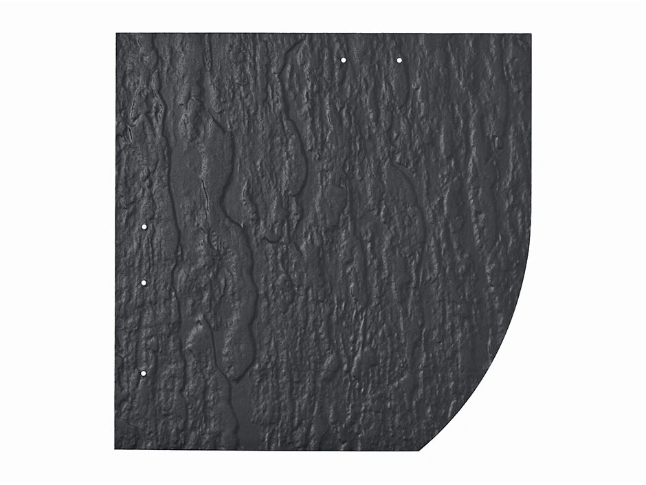 Cedral Dachpl. str. De.-De. re. blauschw. 300×300 mm