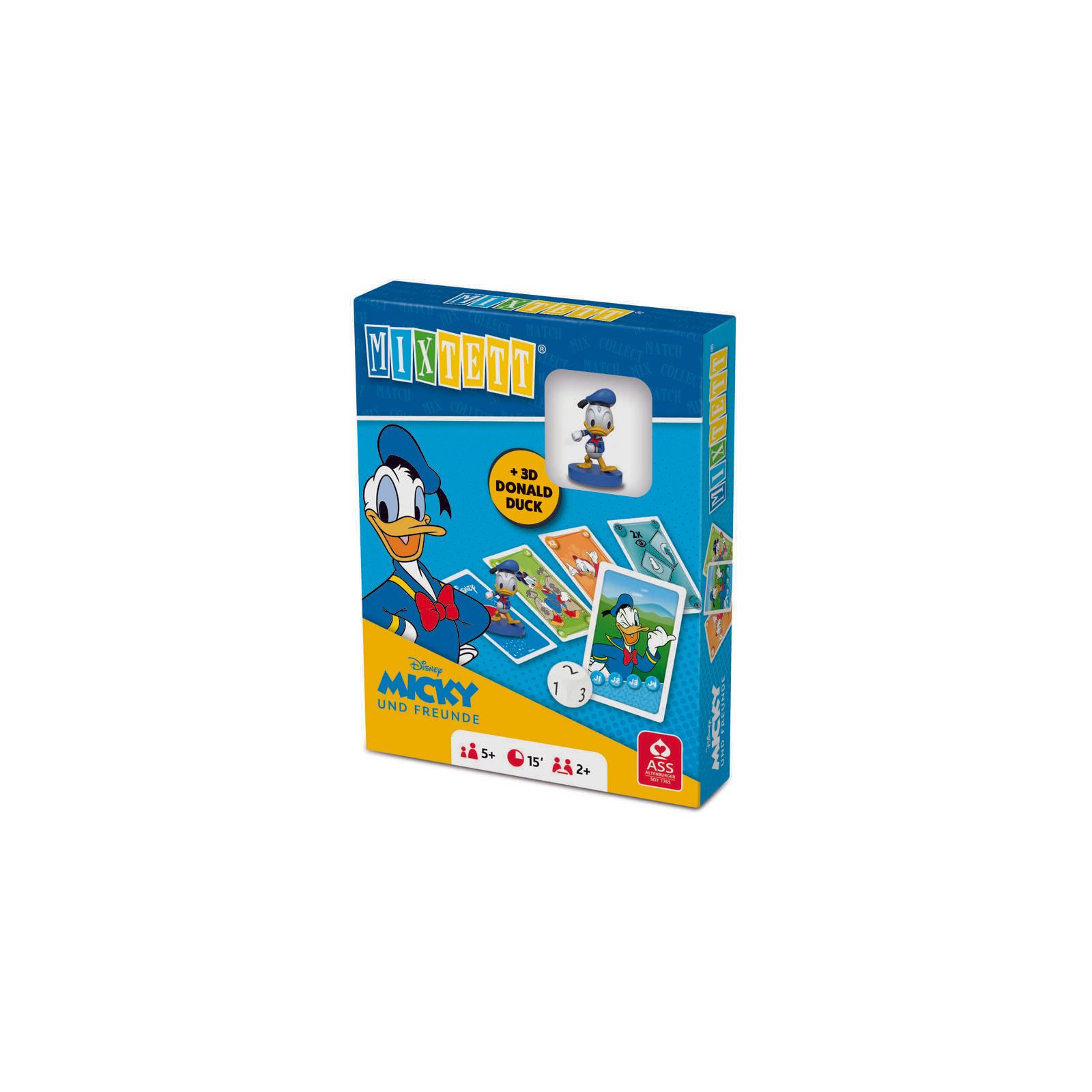 ASS ALTENBURGER Mixtett – Disney Mickey Mouse Donald Kartenspiel