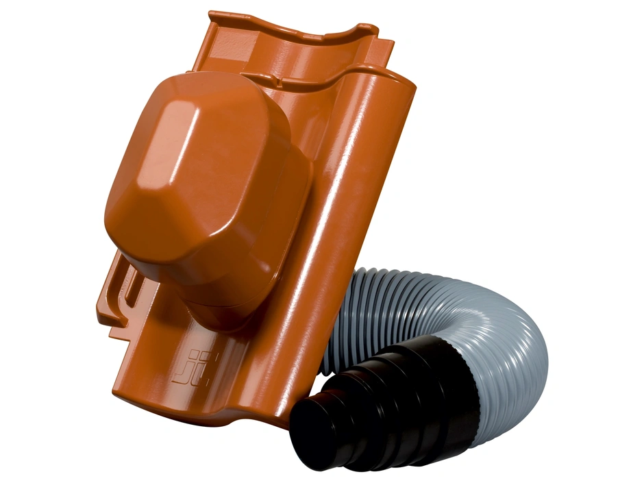 Jacobi Z5 Sanitärlüfterziegel NW 125 maronenbraun