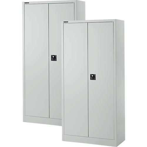Sch?fer Shop Pure Universalschrank 2er-Set, Stahl, abschlie?bar, 950 x 400 x 1935 mm, 5 OH