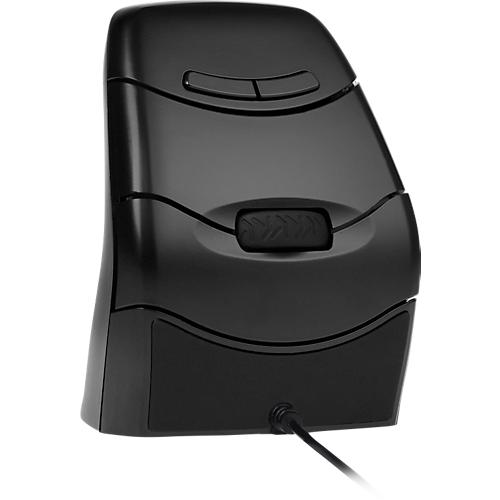 BakkerElkhuizen DXT 3 Precision Mouse, 7 Tasten, 4 DPI Stufen (800, 1200, 1600, 2400), kabelgebunden, 1,5 m Kabel, ergonomisch, USB-C, schwarz