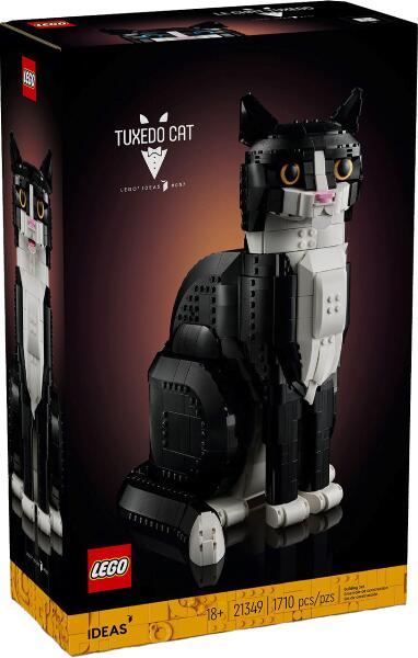 LEGO® Ideas 21349 Schwarz-weiße Katze