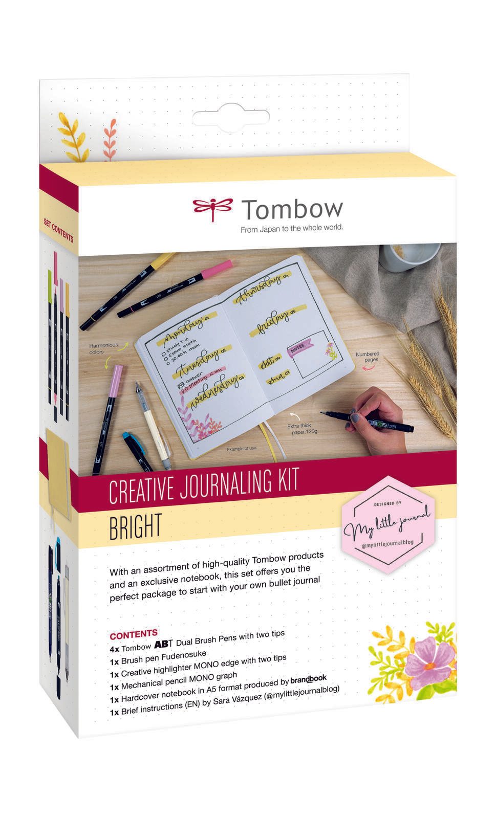 Tombow Schreibset Bright farbsortiert