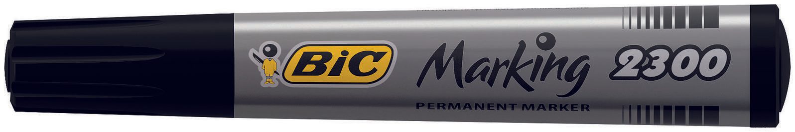 BIC® Permanentmarker 3.7 – 5.5 mm Schwarz