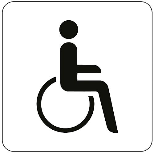 Piktogramm 'Rollstuhlfahrer'