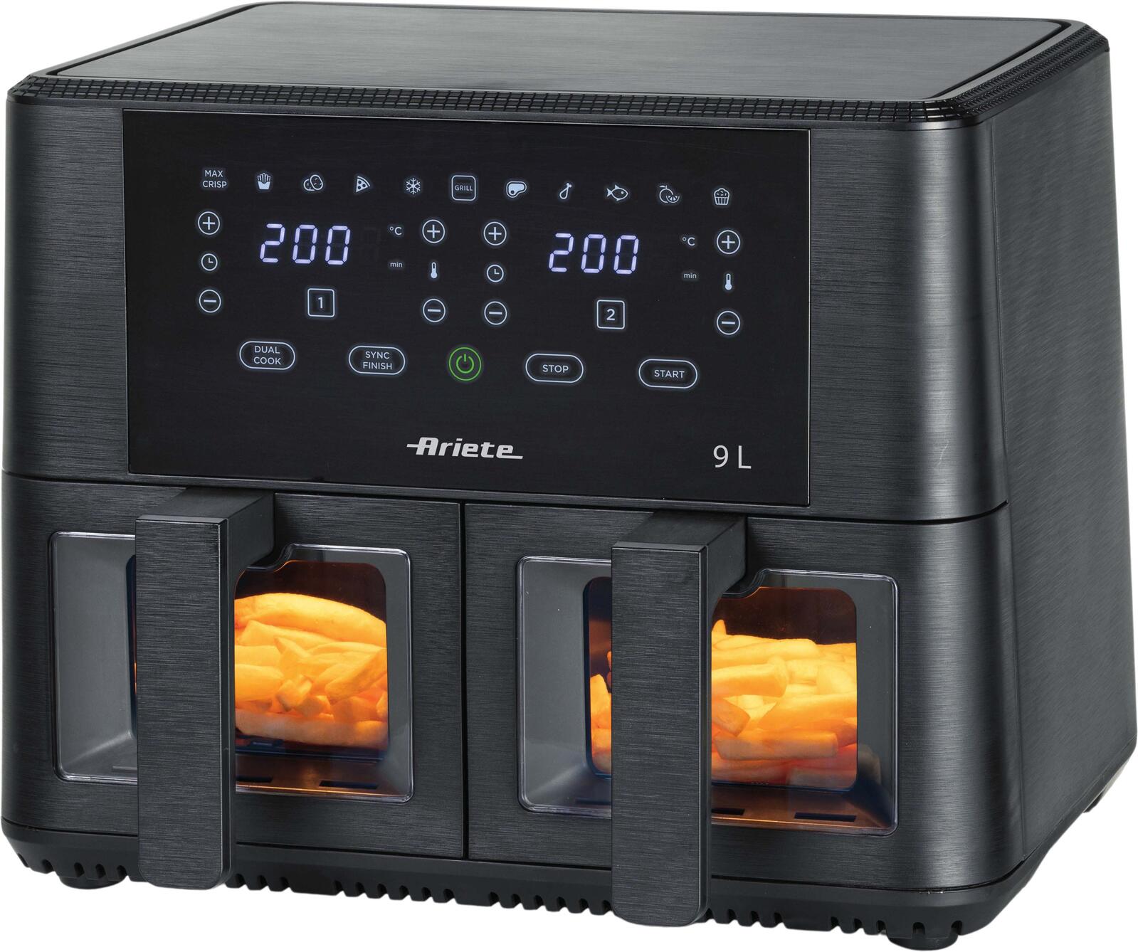 Ariete Airy Fryer Dual 9 L Heißluftfritteuse