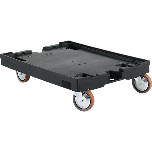 Rollpalette RLP 86, L 800 x B 600 x H 200 mm, oh. Feststeller