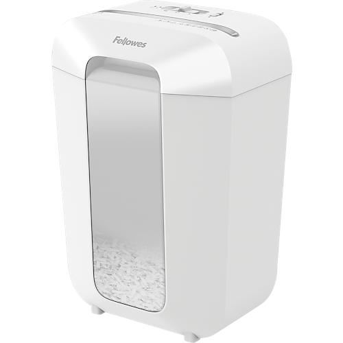 Partikel Aktenvernichter Fellowes Powershred? LX70, Auffangbeh?lter, P-4, Partikelschnitt, wei?