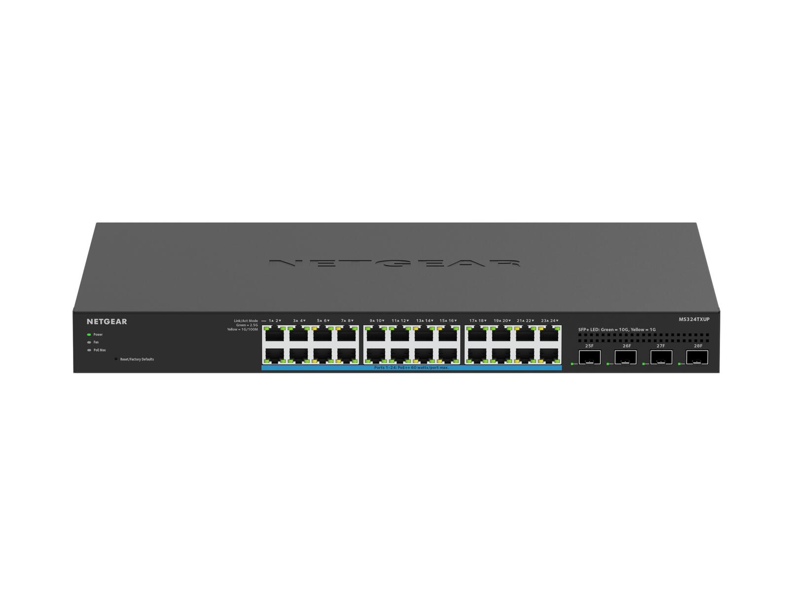 Netgear 24-Port-Multi-Gigabit/2.5G Ethernet Ultra60 PoE++ Smart Switch