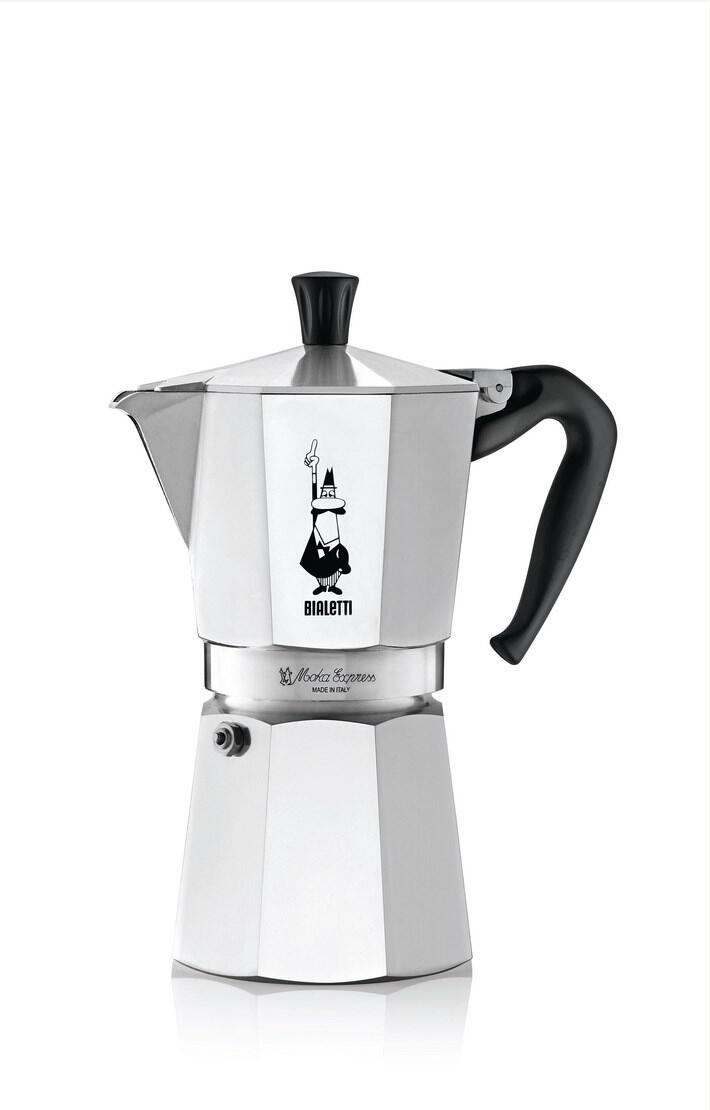 Bialetti Moka Express – silber – Aluminium – für 9 Tassen