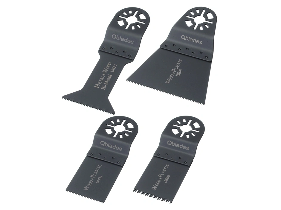 Heller Quality Bl. Sägeblatt-Set uni. für Holz/Metall 4-tlg.