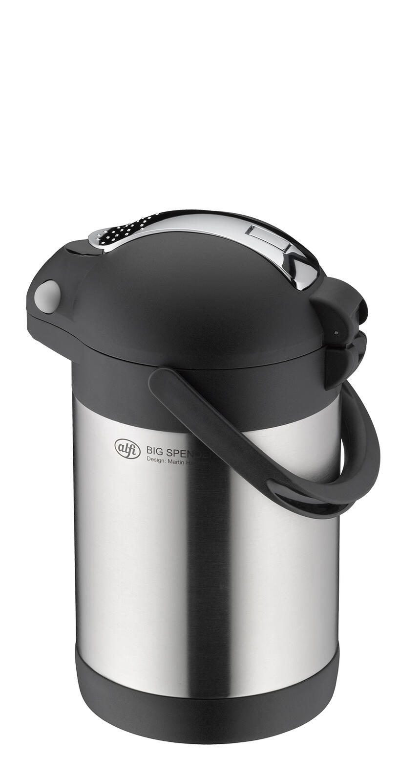 alfi Pumpkanne BIG SPENDER TT schwarz, silber 2,2 l