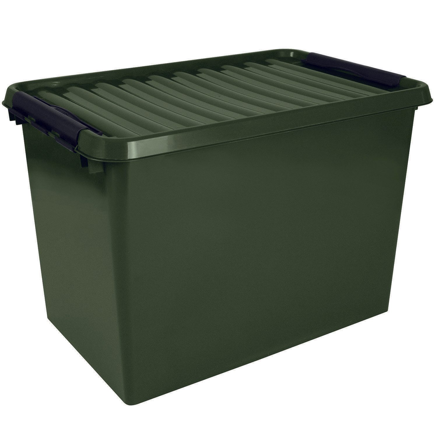 maped Aufbewahrungsbox the q-line 72,0 l – 40,0 x 60,0 x 42,0 cm grün, schwarz