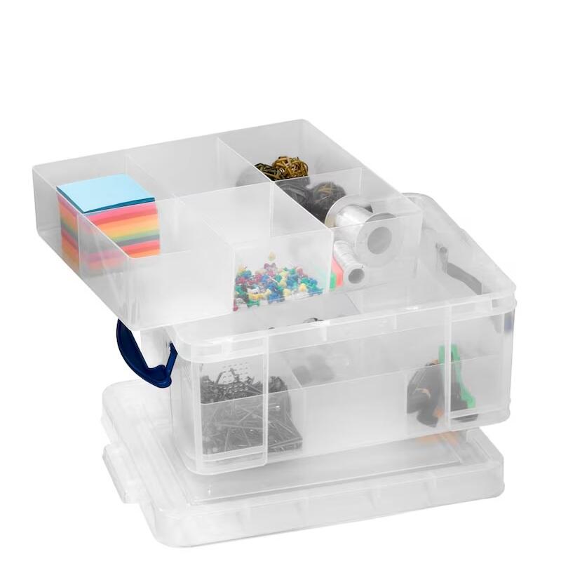 Really Useful Box Aufbewahrungsbox 21,0 l – 45,0 x 35,0 x 20,0 cm transparent