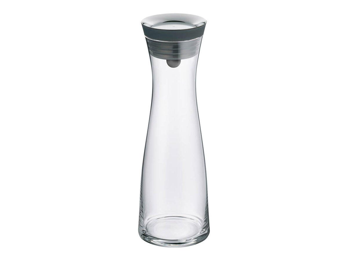 WMF Basic – Wasserkaraffe 1 L, Schwarz, Transparent