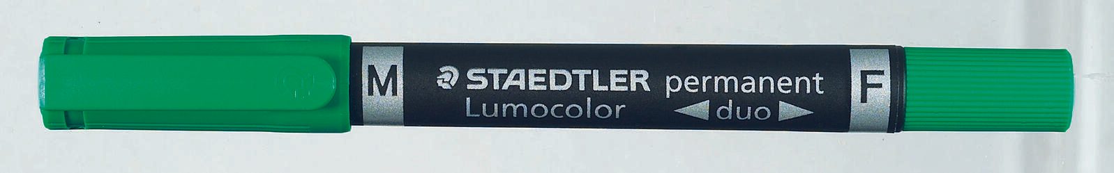 STAEDTLER Lumocolor duo Permanentmarker 0.6 – 1.5 mm Grün