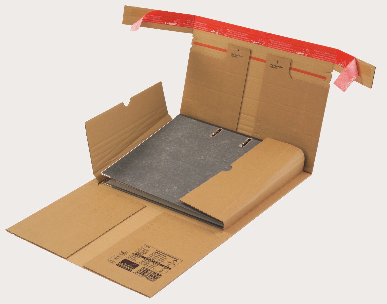 ColomPac® Ordnerverpackungen 32,2 x 29,2 x 3,5 – 8,0 cm