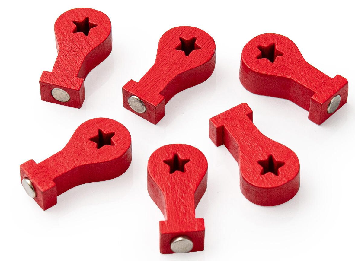 ALLboards Standort Magnet rot