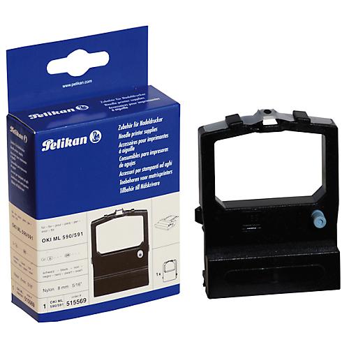 Pelikan Qualit?ts-Druckerfarbband OKI ML 590/ 591, schwarz