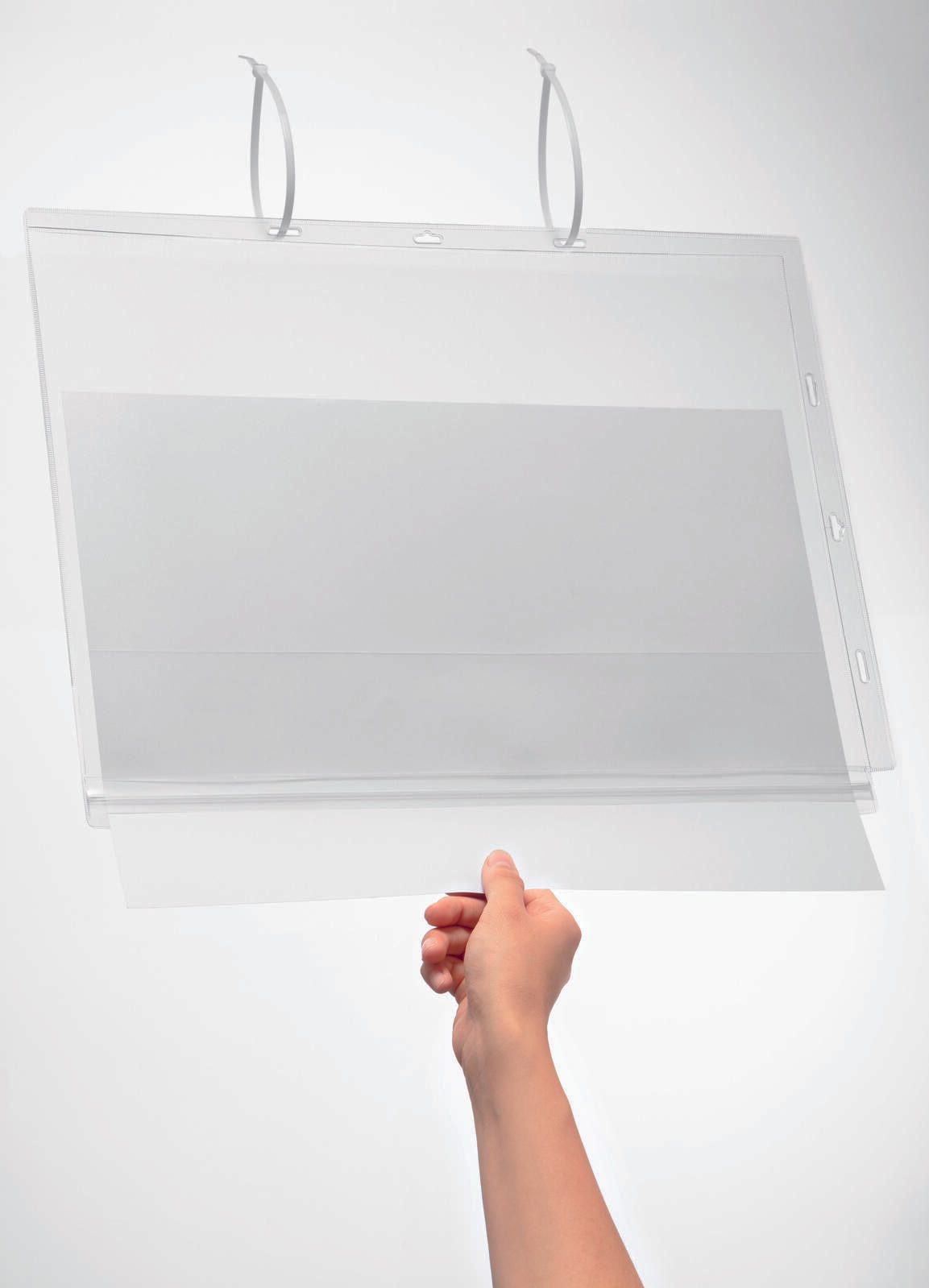 DURABLE Dokumentenhüllen A3 transparent