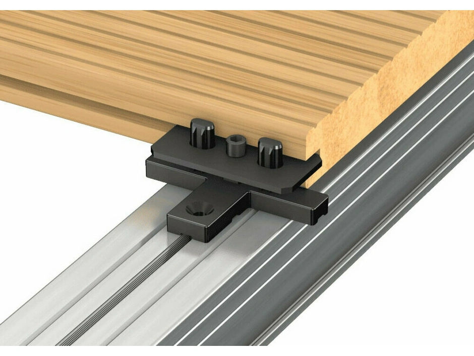 GS Universal Clip Pro inkl. Holzschraube 100, 60x60x6 mm