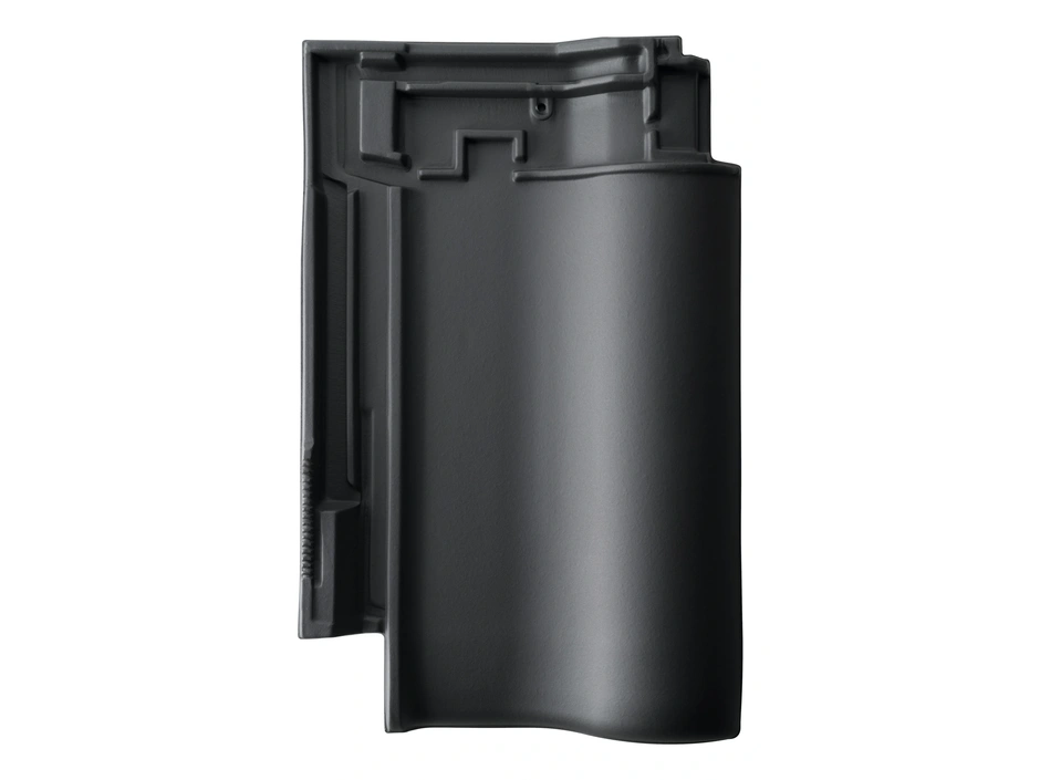 Erlus E58 SL Doppelwulstziegel schwarz matt