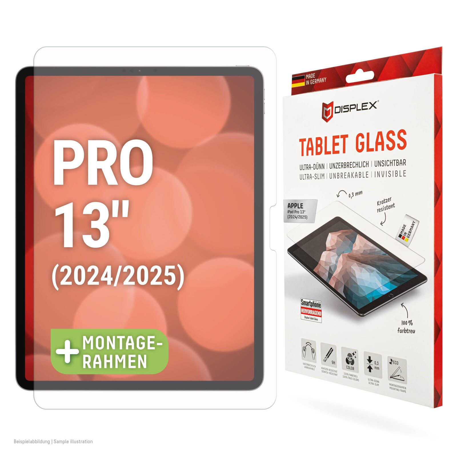 DISPLEX Tablet Glass für Apple iPad Pro 13“ (2025/2024)