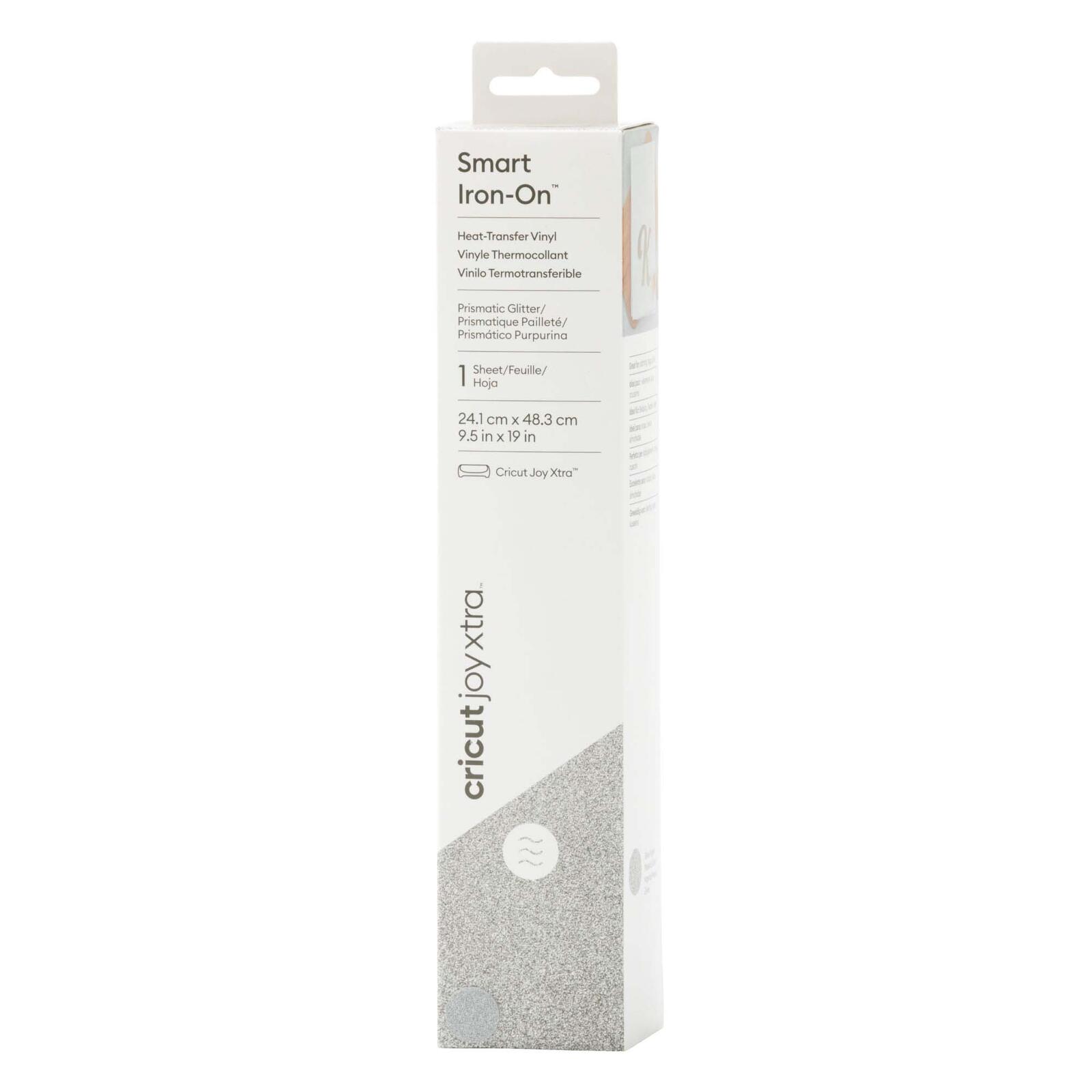 Cricut Aufbügelfolie 24,1 cm x 48,3 cm silber