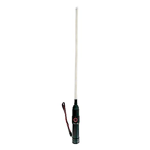 LED-Stableuchte Bauer & B?cker Lichtschwert, elastisch, 3,5 W, 200 lm, 6000 K, IP44, Magnetfu?, IP44, USB-C, Akkubetrieb, L 530 mm, Stahl, schwarz-wei?
