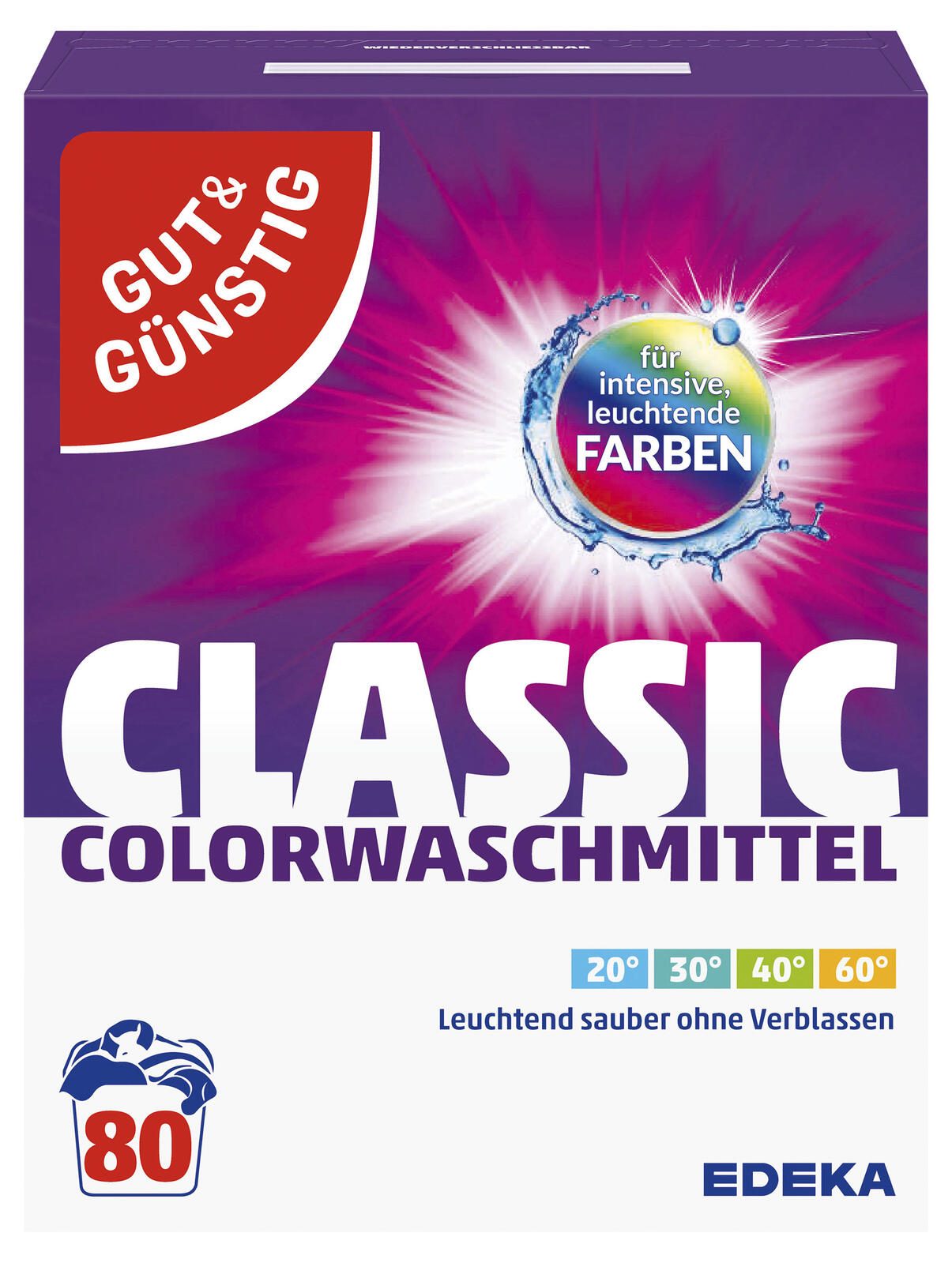 GUT&GÜNSTIG Waschmittel frisch 5,2 kg
