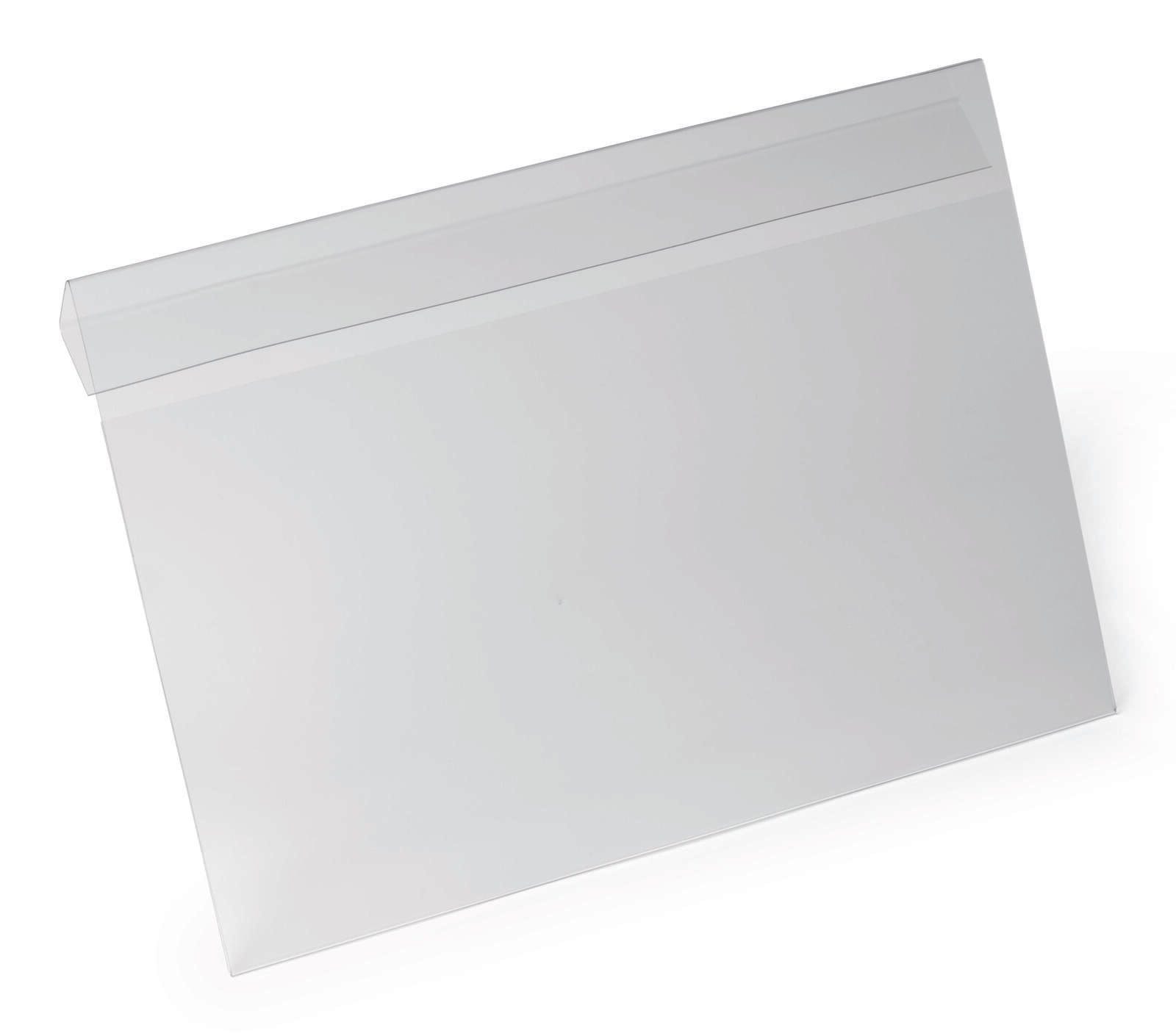 DURABLE Kennzeichnungstaschen DIN A4 quer transparent