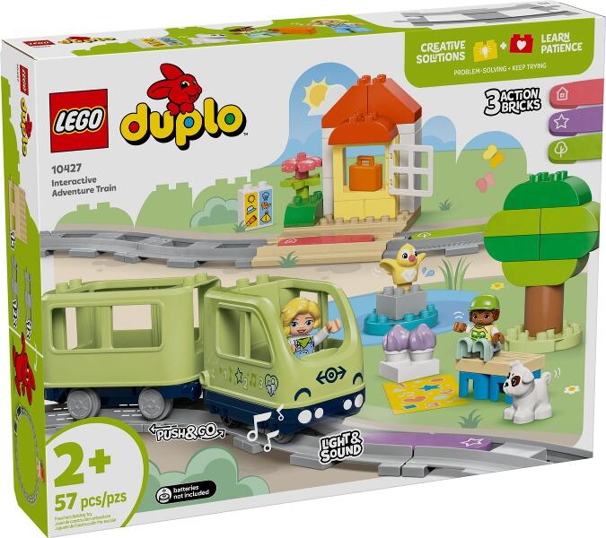LEGO® DUPLO 10427 Town Interaktive Abenteuer-Eisenbahn
