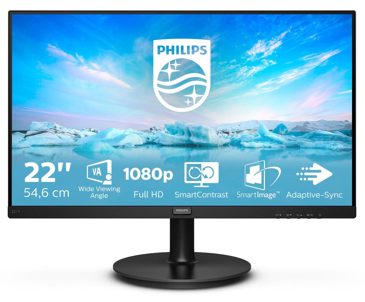 Philips 221V8 Monitor 54,6 cm (21,5″)