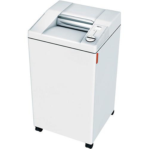 IDEAL Aktenvernichter 2604 CC, Partikelschnitt 2 x 15 mm, P-5, 100 l, 13-15 Blatt Schnittleistung, mit Lenkrollen, wei?
