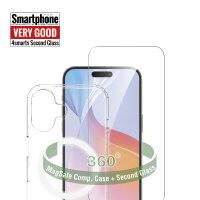 4smarts 360° Premium Protection Set für Apple iPhone 16 Plus MagSafe-kompatibel