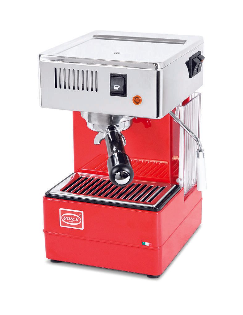 Quick Mill STRETTA Siebträgermaschine – rot (0820-O-XX-RO)