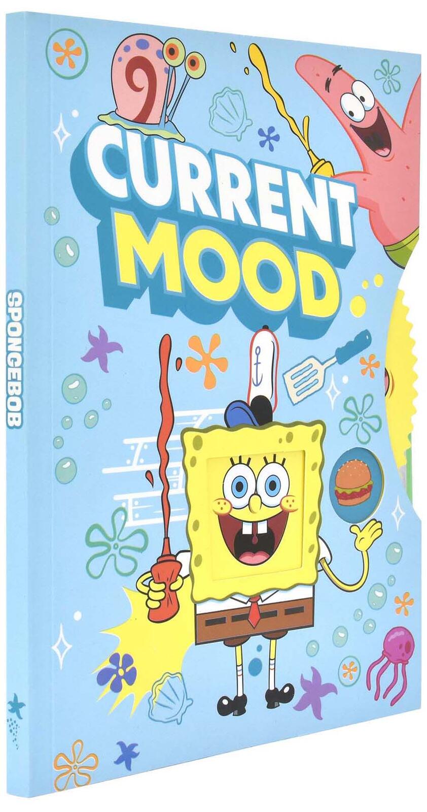 BlueSky Notizbuch SpongeBob – Spinner, liniert, 80 Seiten, DIN A5