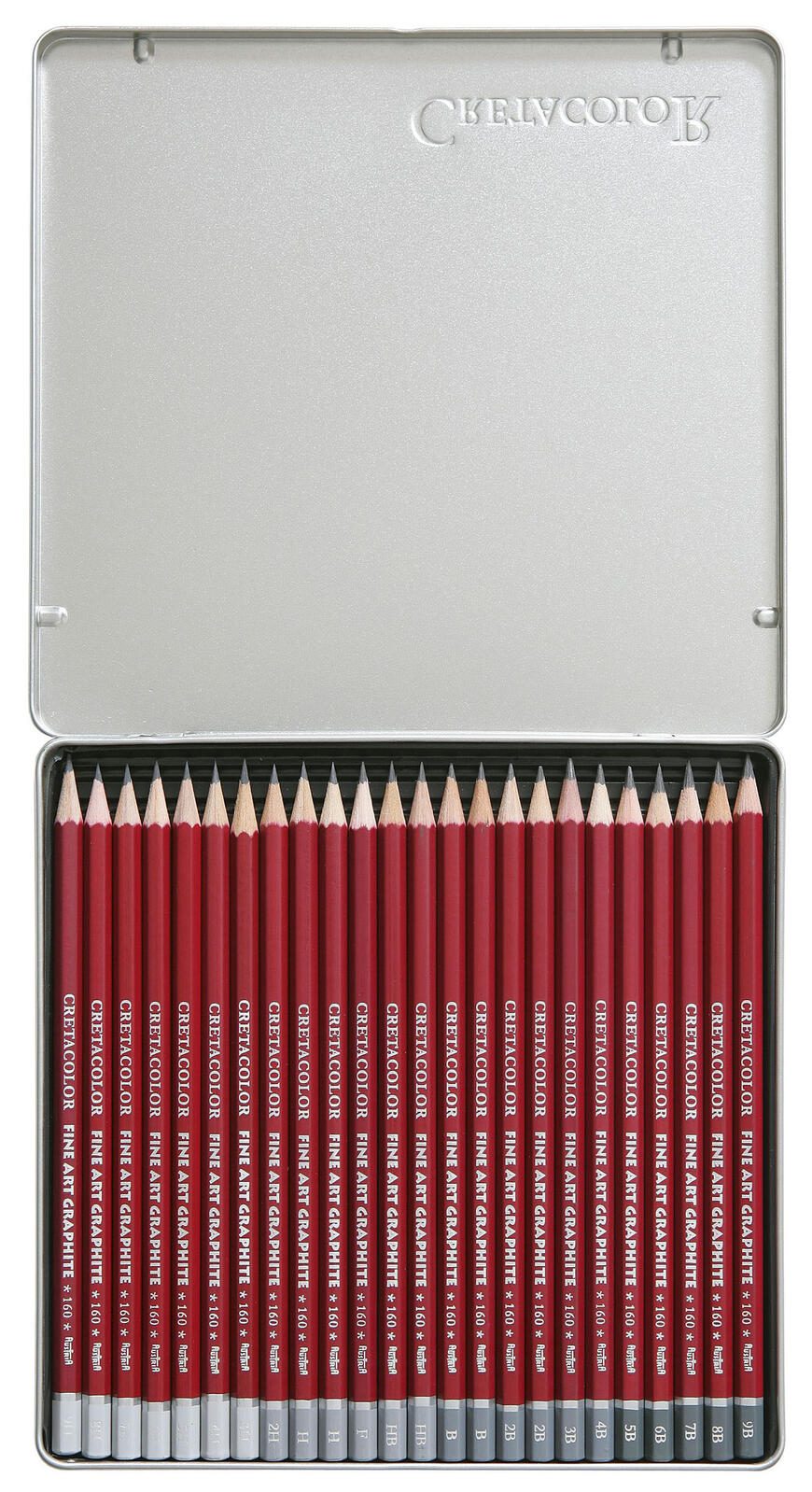 Brevillier’s CRETACOLOR Graphitstifte CRETACOLOR CLEOS-Fine 9B-9H