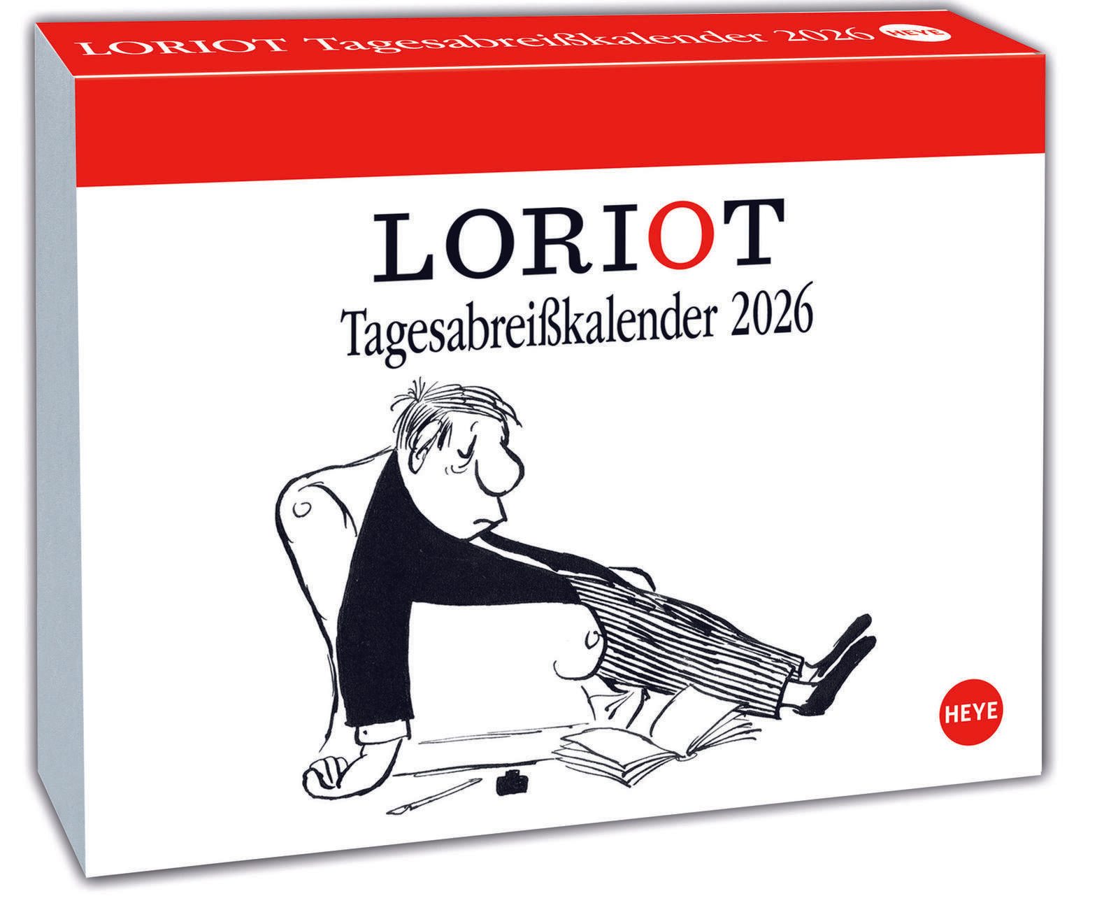 Heye Abreißkalender LORIOT 2026