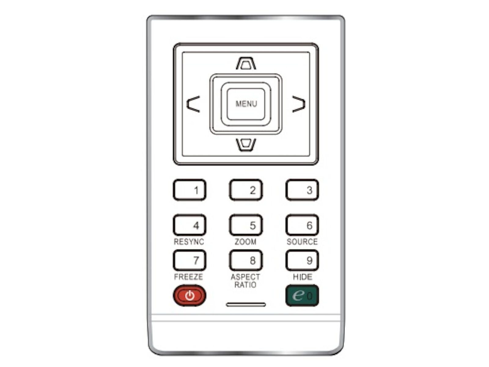 codalux Fernbedienung kompatibel zu ACER VZ.K0100.002