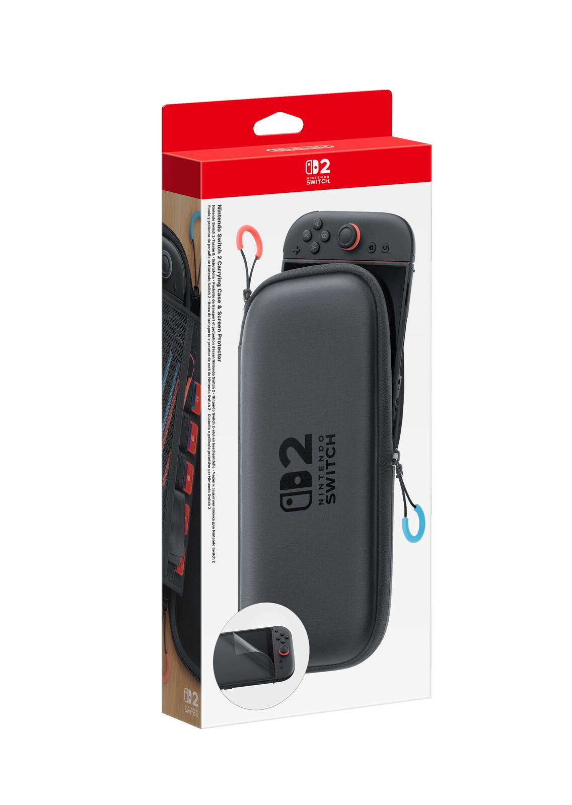Nintendo® Switch 2 Tasche und Schutzfolie