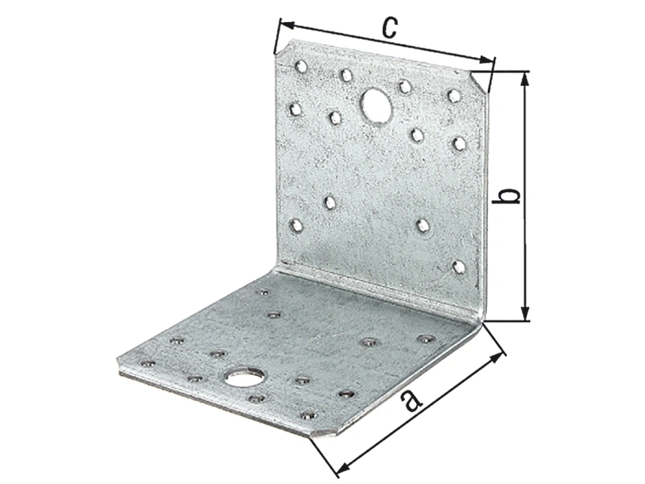 GAH Alberts Winkelverbinder 100x60x60 mm
