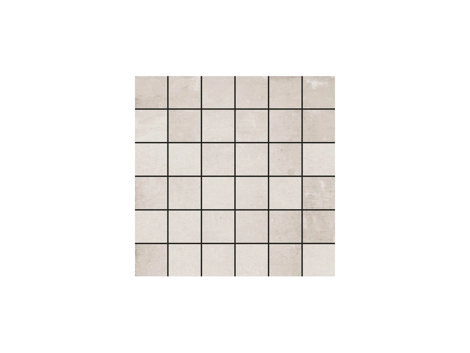 Aleluia Boulevard Mosaik light grey matt 30×30 cm