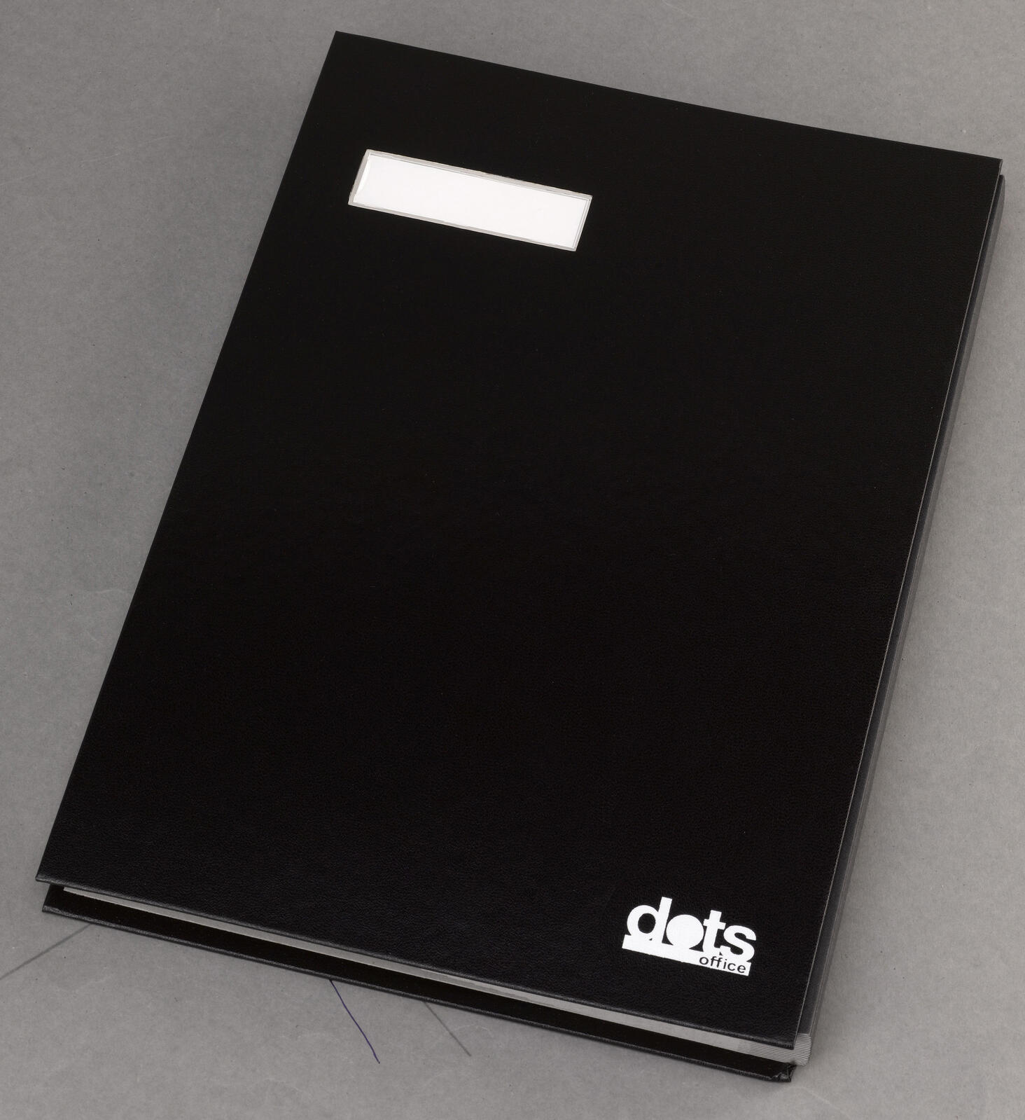 dots Unterschriftenmappe für DIN A4 schwarz