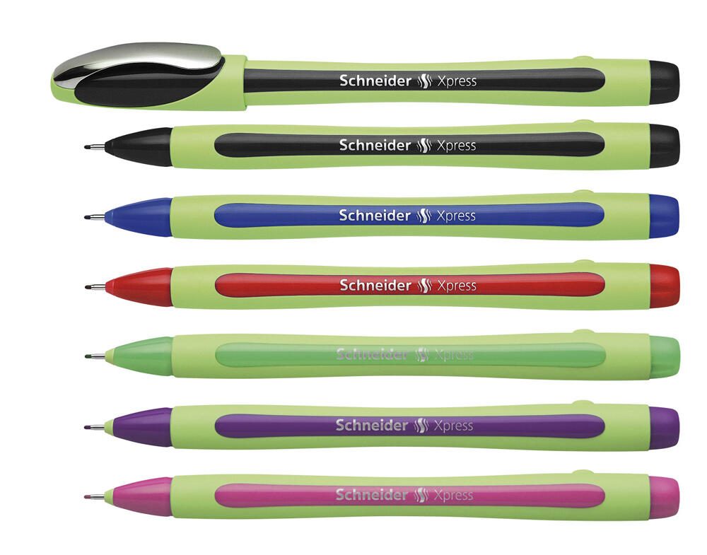Schneider X-Press Fineliner 0.8 mm Schwarz