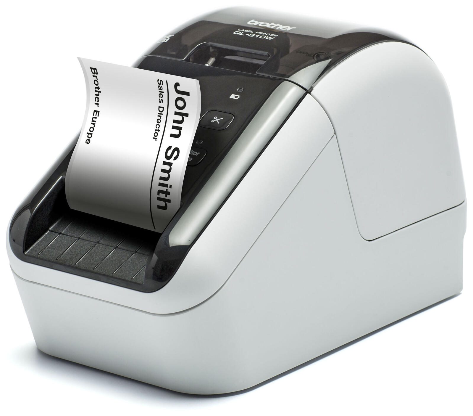 Brother Etikettendrucker QL-810Wc weiß, schwarz