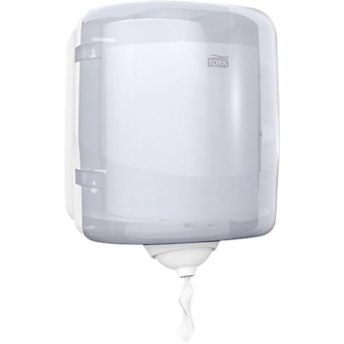 Tork? Innenabrollungsspender Reflex 473190, Einzelblattausgabe, Innenabrollungs-System M4, B 331 x T 225 x H 239 mm, Kunststoff, wei?