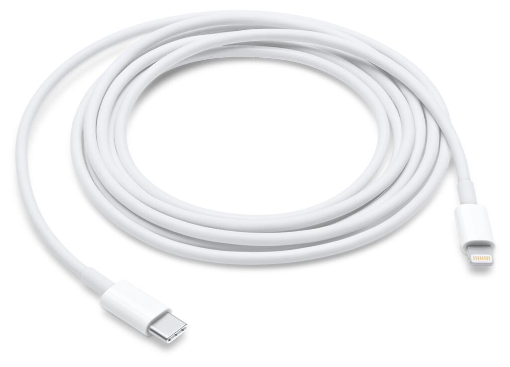 Apple USB-C auf Lightning Kabel, Adapterkabel weiß 2m